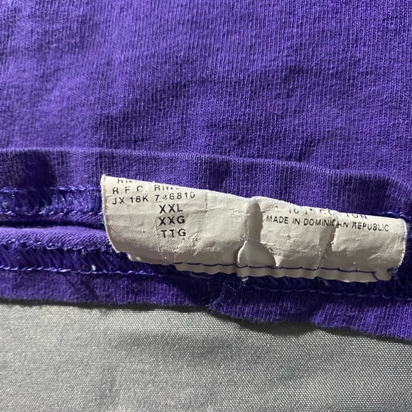 Champion Purple Athletic T-Shirt - Picture 6 of 8